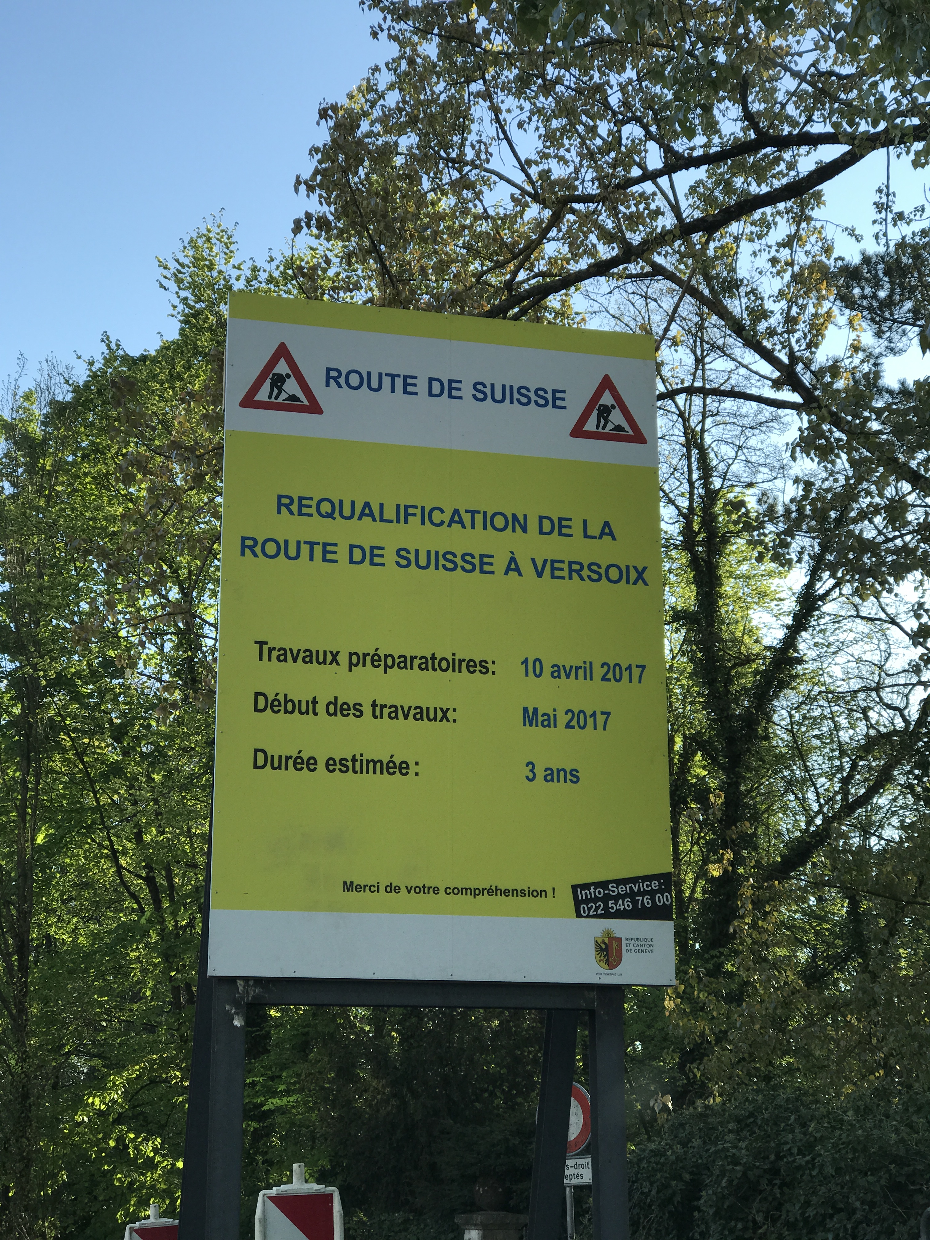 L’Etat de Genève transforme la route de Suisse