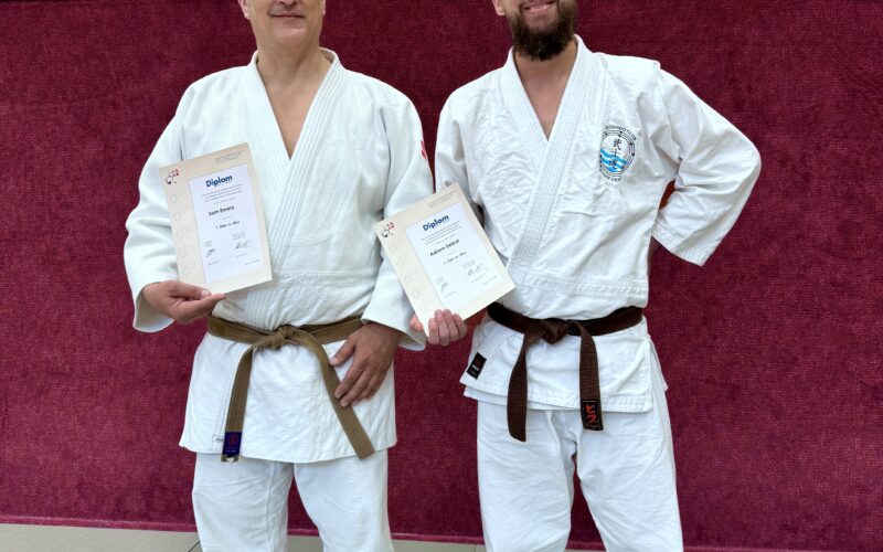 Ceinture noire pour Adrien et Sam